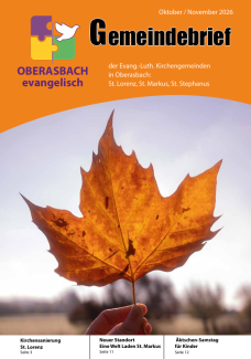 Gemeindebrief Oktober 26